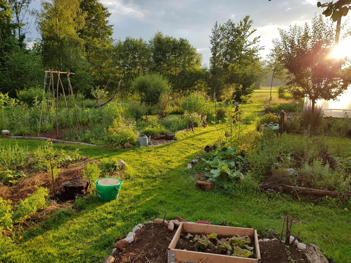 مبيت وإفطار Rougegoutte Le Jardin Des Gouttes المظهر الخارجي الصورة